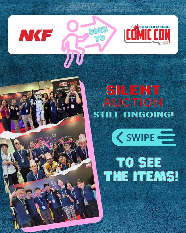 A heartfelt thank you to @sgcomiccon and @@generat…