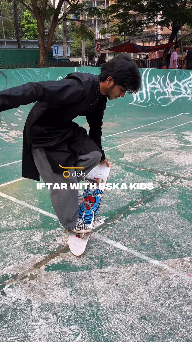 A special Iftar with some of the most talented girl skateboarders in Bangladesh.
Grateful to share the moment with Bangladesh Street Kids Aid.