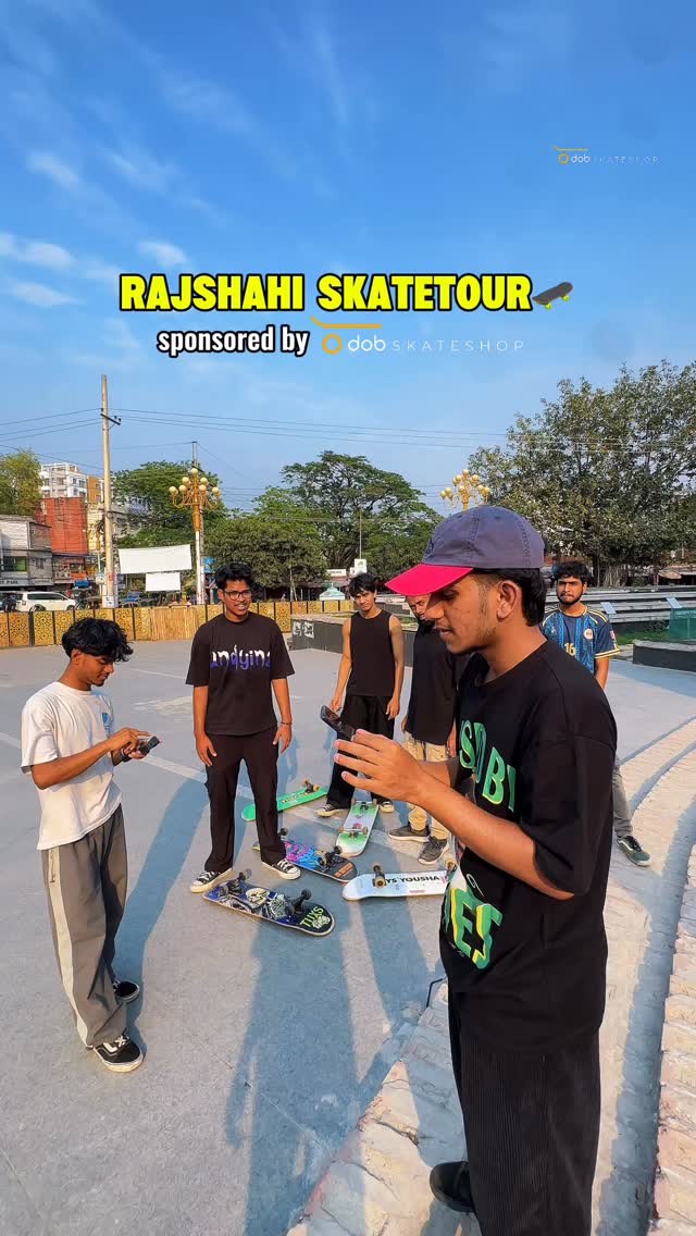 Another amazing chapter from the Rajshahi Skate Tour. 🛹🔥
New city, new vibe, same passion.More moments, more memories.
Rajshahi Skate Tour continues…