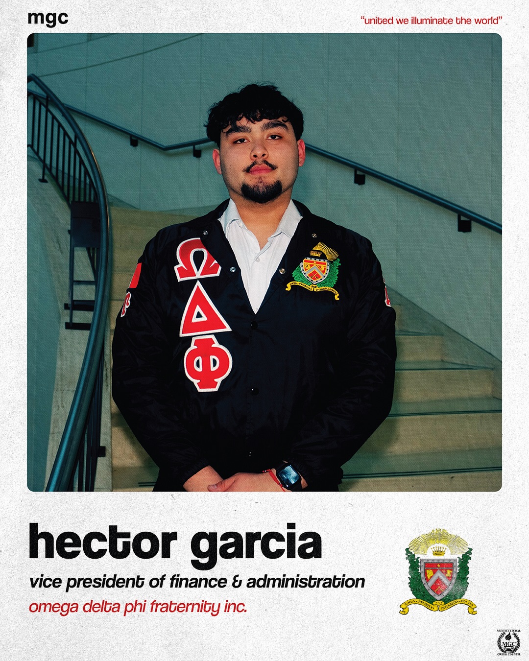 Introducing Your 2026 MGC Executive Council!
President
Andres De Anda - @andresdeanda_
@oemete
Vice President
Mianna Tanguileg - @miamazing11
@wsu.syz
VP Of Finance And Administration
Hector Garcia-Lopez - @hector.g1405
@wsu.odphi
VP Of Standards
Zane Sickler - @zane.sickler
@oemete
VP Of Programming
Azucena Urrea-Beltran - @azucena.beltran_
@wazzugammas
VP Of Service
Janice Gomez - @ilikenooros
@gaowsu
VP Of Scholarship
Trent Gamiao - @tnortgum
@wazzulambdas
VP Of Public Relations
Demetrio Aguilar-Jimenez - @demetr.io
@wsu.odphi
VP Of Recruitment
Zaylei Mccord - @z.aylei
@kdchi_wsu
VP Of Diversity, Equity & Inclusion
Itzel Espinoza - @itzelesp_
@kdchi_wsu
⚪️⚫️⚪️⚫️