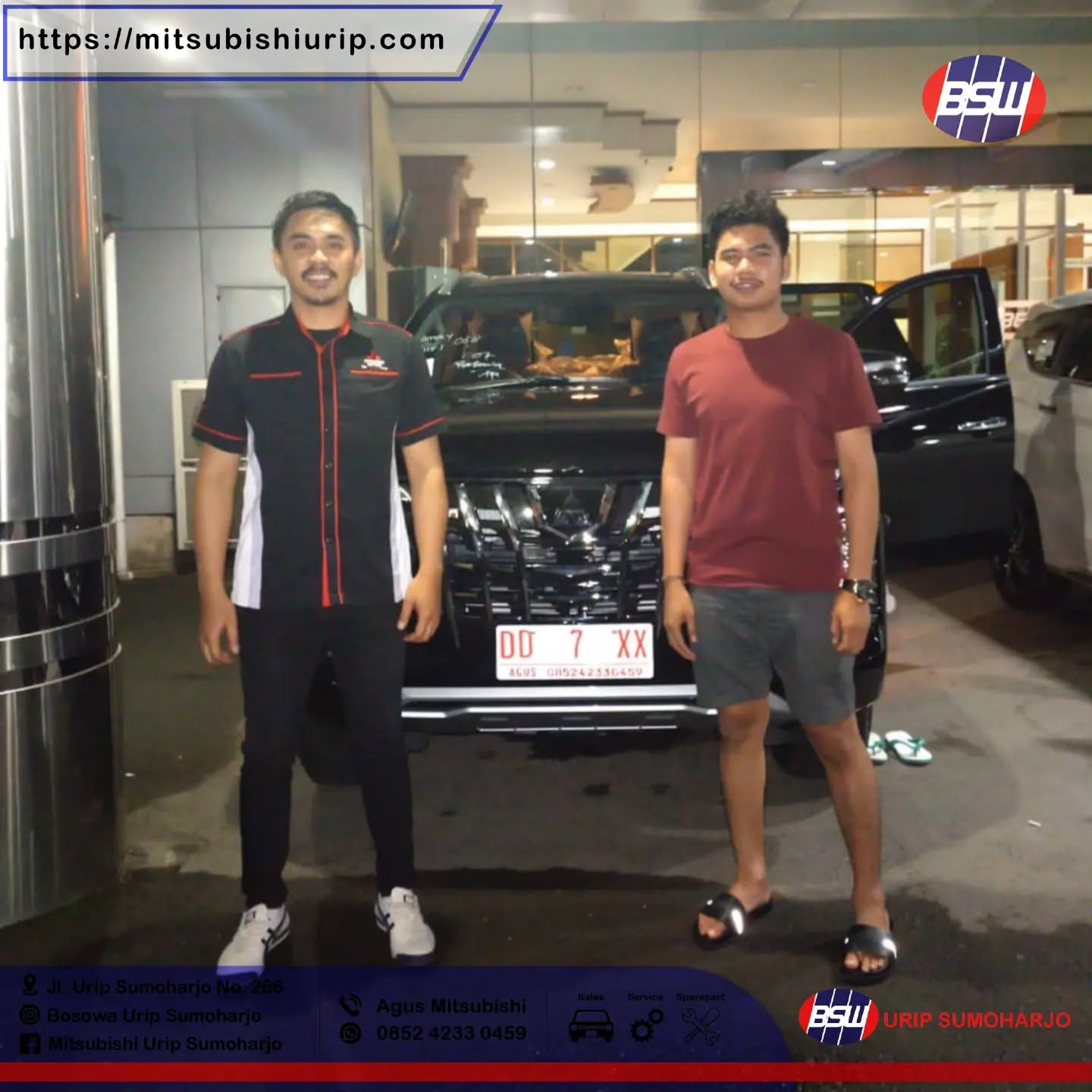 Done, Sold New Pajero Sport Dakar 4*2. Big Tankz to Bapak Haji Hatta, ST #mitsubishipajero #mitsubishi #mitsubishimakassar #bosowaberlianmotors #sunroof #dakar #pajero #pajerosport