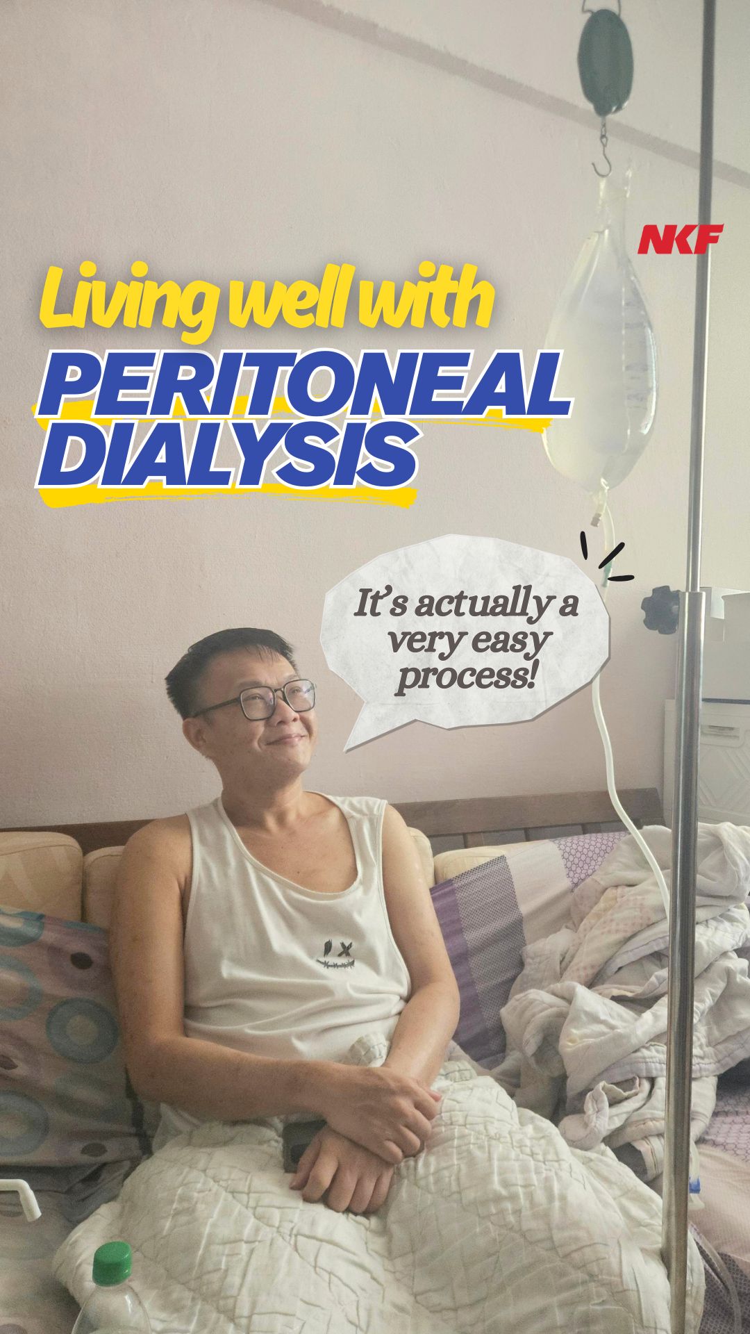 Meet Bing Shen, who shows us that life on peritone…